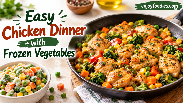 Easy Chicken Dinner With Frozen Vegetables