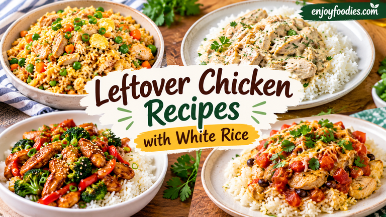 Leftover Chicken Recipes With White Rice: Easy, Delicious Ways to Use Leftovers
