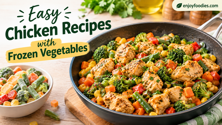 Easy Chicken Recipes With Frozen Vegetables: Simple, Delicious Weeknight Meals