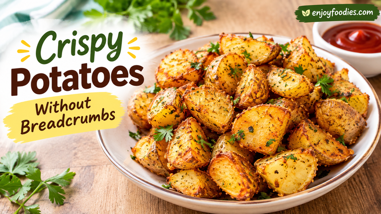Crispy Potatoes Without Breadcrumbs: Easy, Golden, and Crunchy