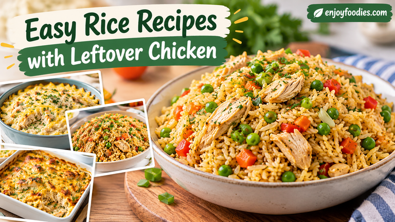 Easy Rice Recipes With Leftover Chicken: Simple, Delicious Meals for Busy Days